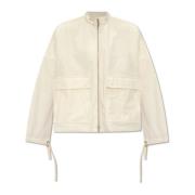 Jil Sander Oversize jacka White, Dam