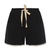 Jil Sander Bomullsshorts Black, Dam