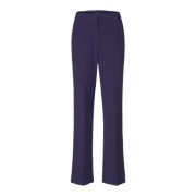 Riani Modern Wide-Fit Flare Byxor Purple, Dam