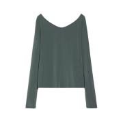 Max Mara T-Shirts Green, Dam