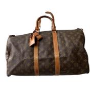 Louis Vuitton Vintage Pre-owned Canvas louis-vuitton-vskor Brown, Dam