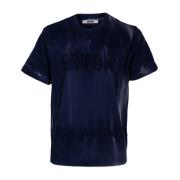 Mauro Grifoni T-Shirts Blue, Herr