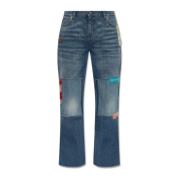 Marni Jeans med lappar Blue, Dam