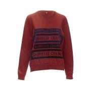 Chanel Vintage Pre-owned Bomull ytterklder Red, Dam