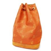 Louis Vuitton Vintage Pre-owned Laeder axelremsvskor Orange, Dam