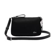 Lacoste Shoulder Bags Black, Dam