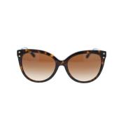 Michael Kors Lyx Cat-Eye Solglasögon Mk2045 Brown, Unisex