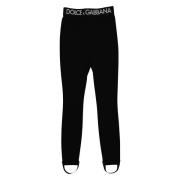 Dolce & Gabbana Leggings Black, Dam