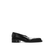 Jil Sander Läderloafers Black, Dam