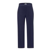 Riani Wide Trousers Blue, Dam