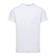 K-Way Vita T-shirts och Polos White, Herr