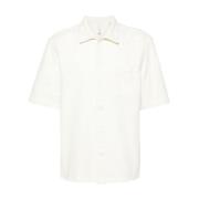 Sunflower Short Sleeve Shirts White, Herr