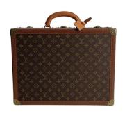 Louis Vuitton Vintage Pre-owned Canvas handvskor Brown, Dam