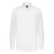 Boggi Milano Regular Fit Linneskjorta White, Herr