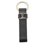 Louis Vuitton Vintage Pre-owned Laeder nyckelhllare Black, Dam