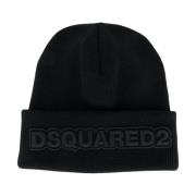 Dsquared2 Beanies Black, Herr