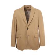 Circolo 1901 Beaver Bomullsblandning Jacka Regular Fit Beige, Herr