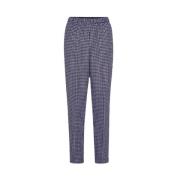 Forte Forte Slim-fit Trousers Purple, Dam