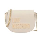 Love Moschino PU Läder Väska White, Dam