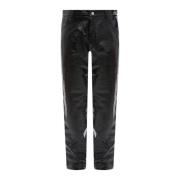 Courrèges Trousers Black, Herr