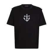 Dolce & Gabbana T-Shirts Black, Herr