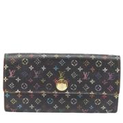 Louis Vuitton Vintage Pre-owned Belagd canvas plnbcker Black, Dam