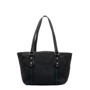 Gucci Vintage Pre-owned Canvas totevskor Black, Dam