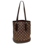 Louis Vuitton Vintage Pre-owned Canvas louis-vuitton-vskor Brown, Dam