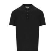 Amaránto Polo Shirts Black, Herr