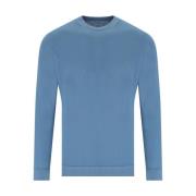 Bob Round-neck Knitwear Blue, Herr