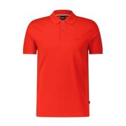 Hugo Boss Polo Shirts Red, Herr