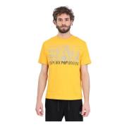 Emporio Armani EA7 T-Shirts Yellow, Herr