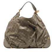 Gucci Vintage Pre-owned Laeder handvskor Gray, Dam