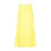 Twinset Short Dresses Yellow, Dam