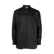 Comme des Garçons Svart Skjorta Black, Herr