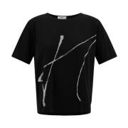 Herno T-Shirts Black, Dam