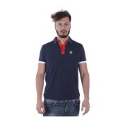 Emporio Armani EA7 Polo Shirts Blue, Herr