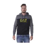 Emporio Armani EA7 Hoodies Gray, Herr