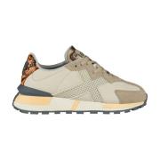 Munich Beige Casual Läder Damsneakers Beige, Dam