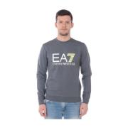 Emporio Armani EA7 Hoodies Gray, Herr