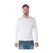 Emporio Armani Polo Shirts White, Herr