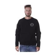 Versace Hoodie Sweatshirt Black, Herr