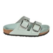 Birkenstock Sliders Green, Dam