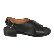 Church's Svarta platta skor elegant stil Black, Dam