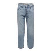 Only & Sons Slim Fit Denim Jeans Blue, Herr