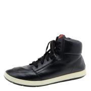 Prada Vintage Pre-owned Laeder sneakers Black, Dam