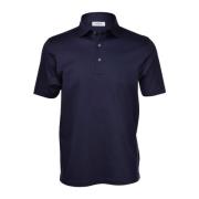 Paolo Fiorillo Capri Polo Shirts Blue, Herr