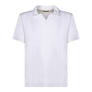 Officine Générale Polo Shirts White, Herr