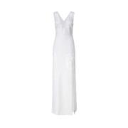 Genny Maxi Dresses White, Dam