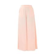 Kocca Wide Trousers Pink, Dam